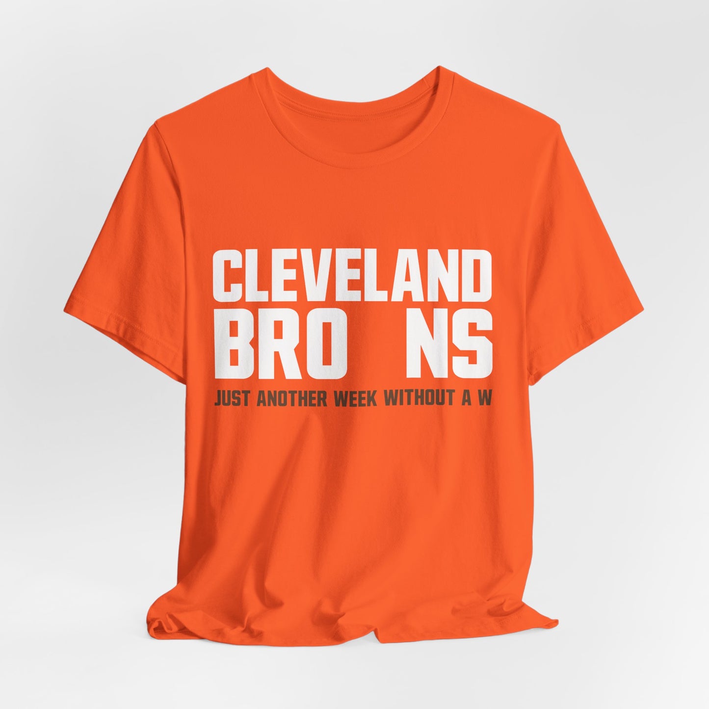 Missing the W Tee — Cleveland Football Humor Shirt