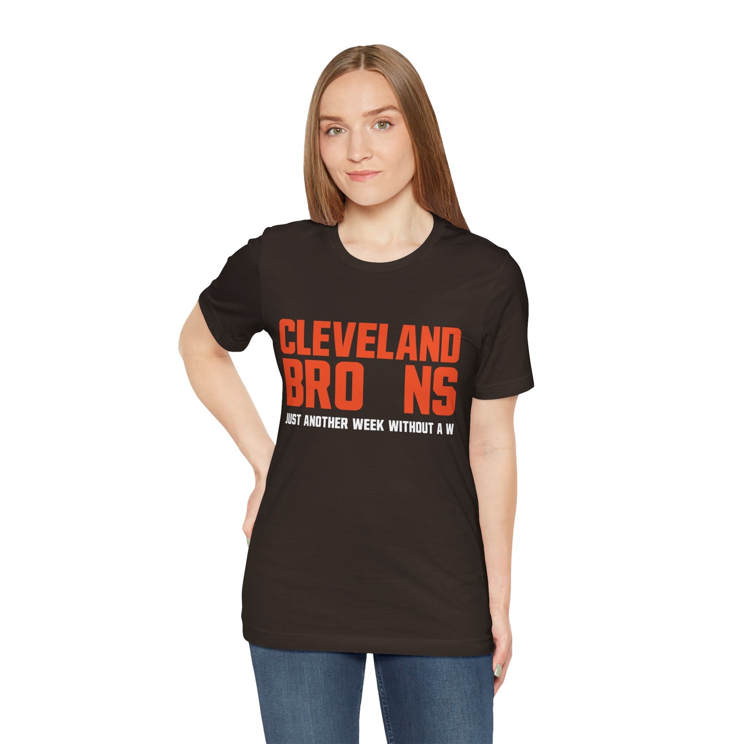 Missing the W Tee — Cleveland Football Humor Shirt