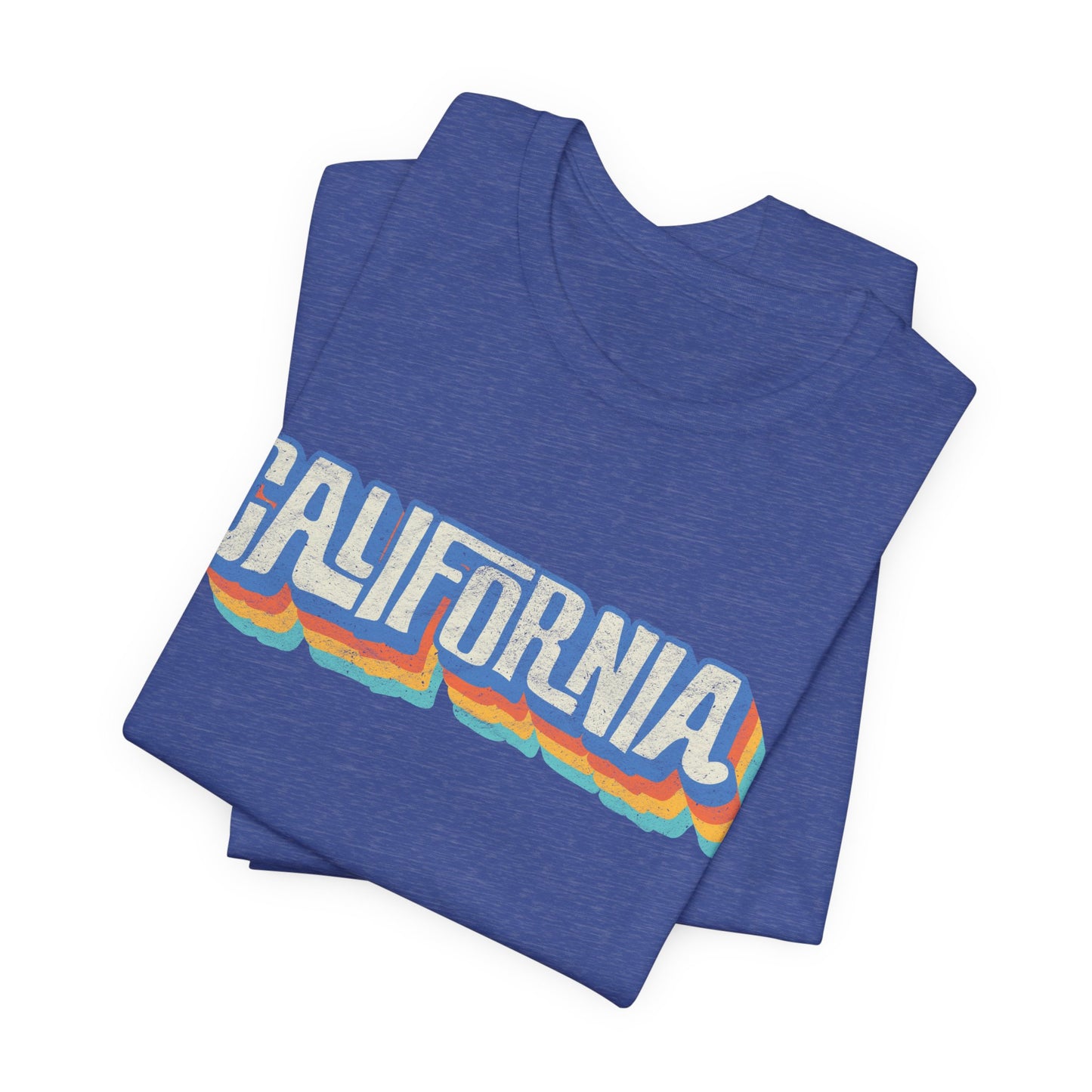 California Retro Distressed Tee — Lover of the Golden State