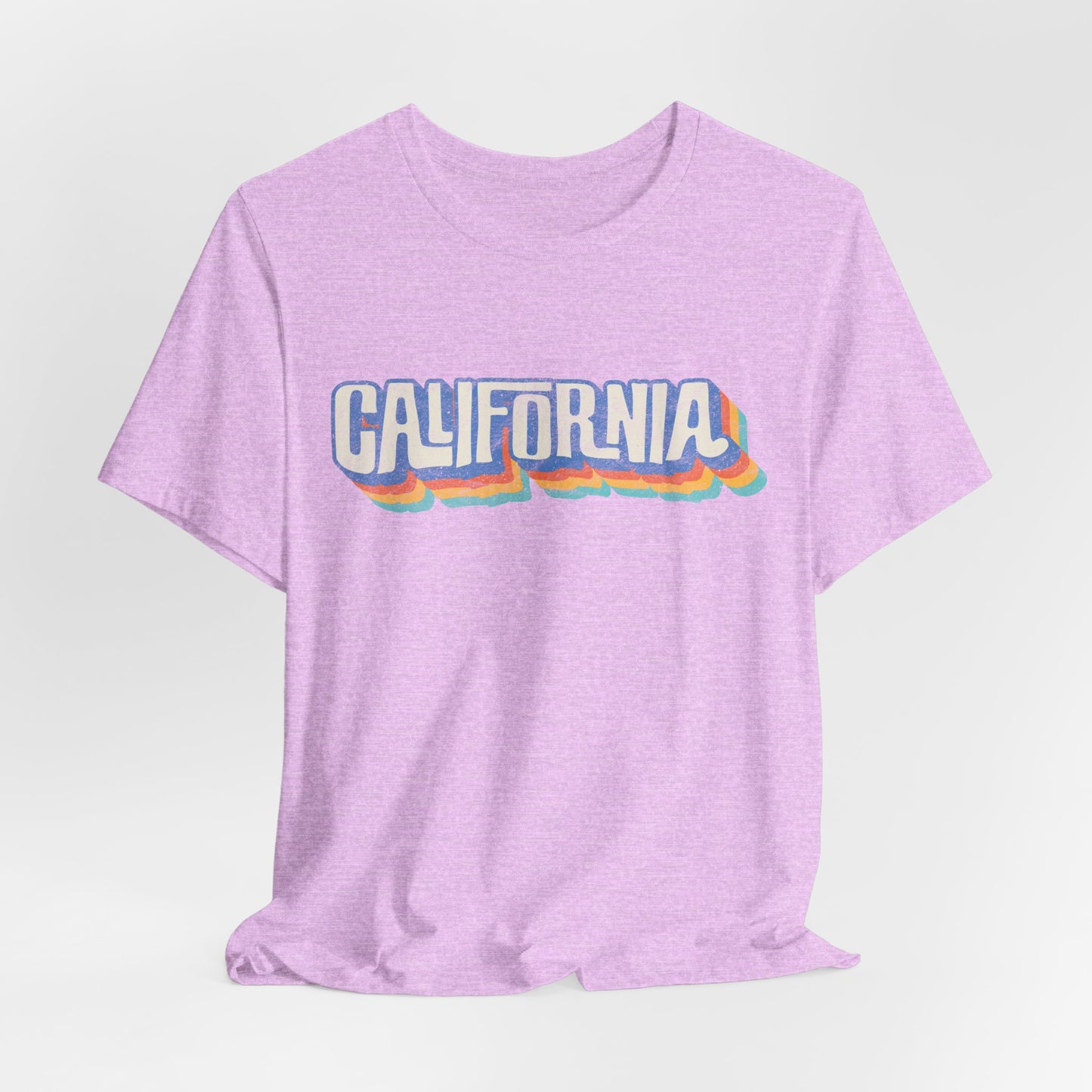 California Retro Distressed Tee — Lover of the Golden State