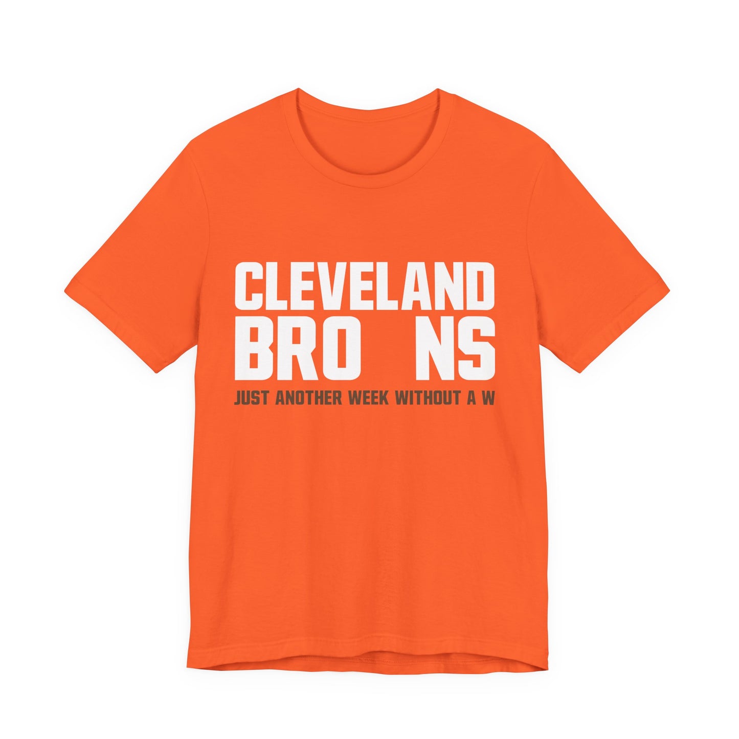 Missing the W Tee — Cleveland Football Humor Shirt