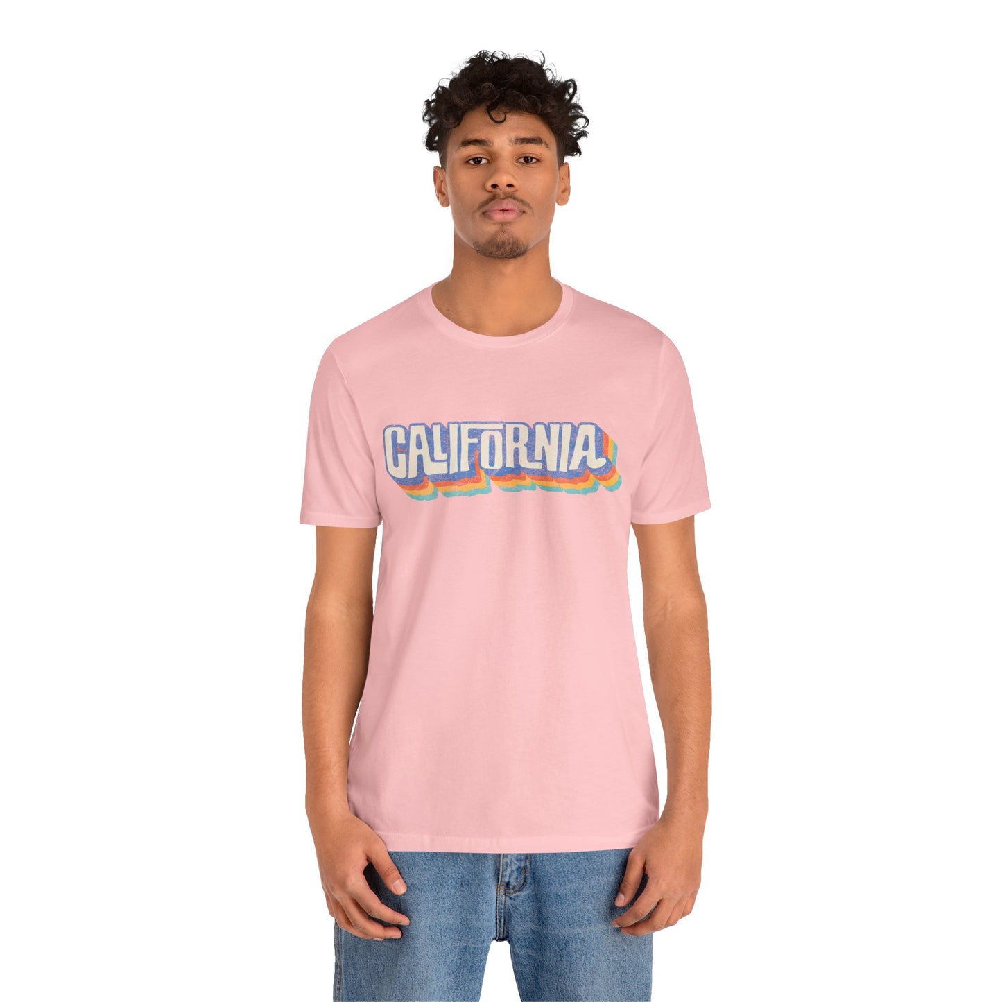 California Retro Distressed Tee — Lover of the Golden State