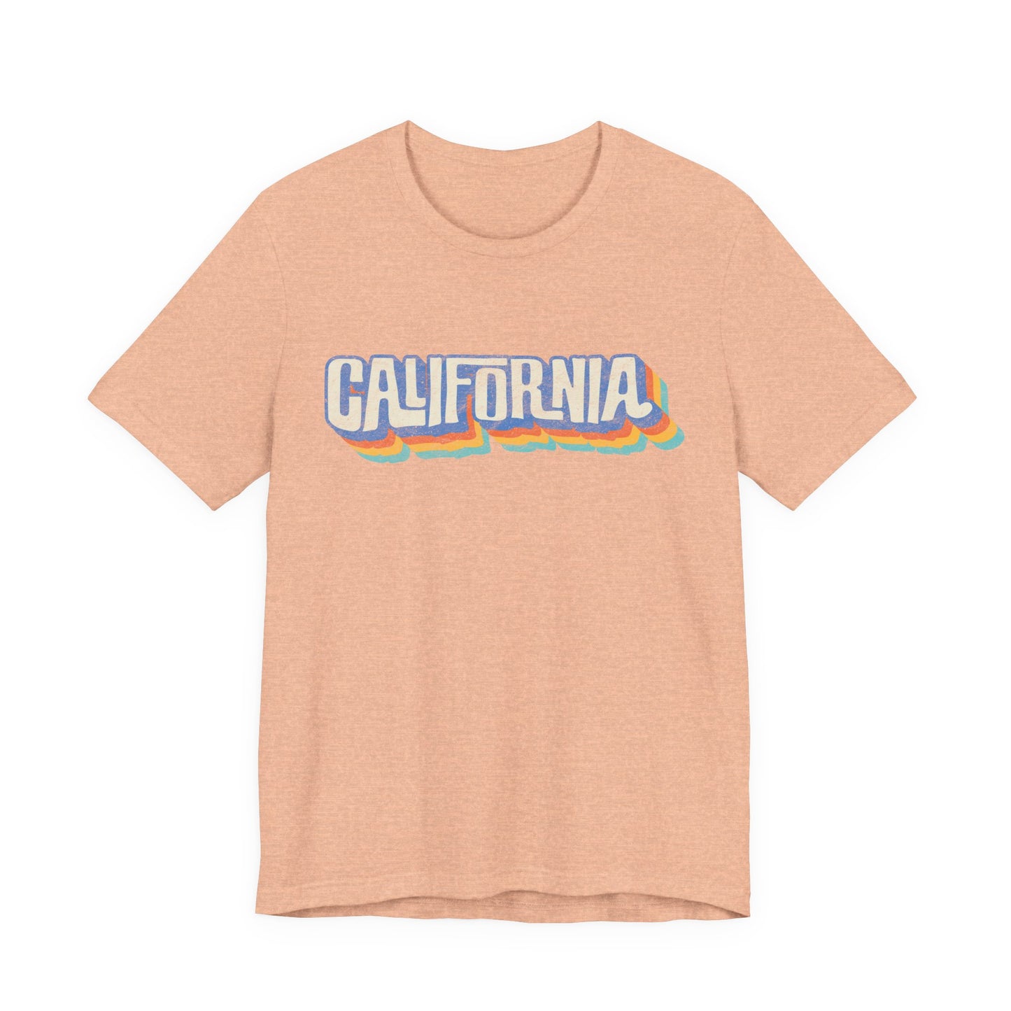 California Retro Distressed Tee — Lover of the Golden State