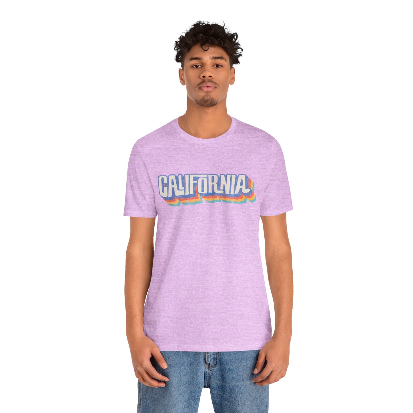 California Retro Distressed Tee — Lover of the Golden State