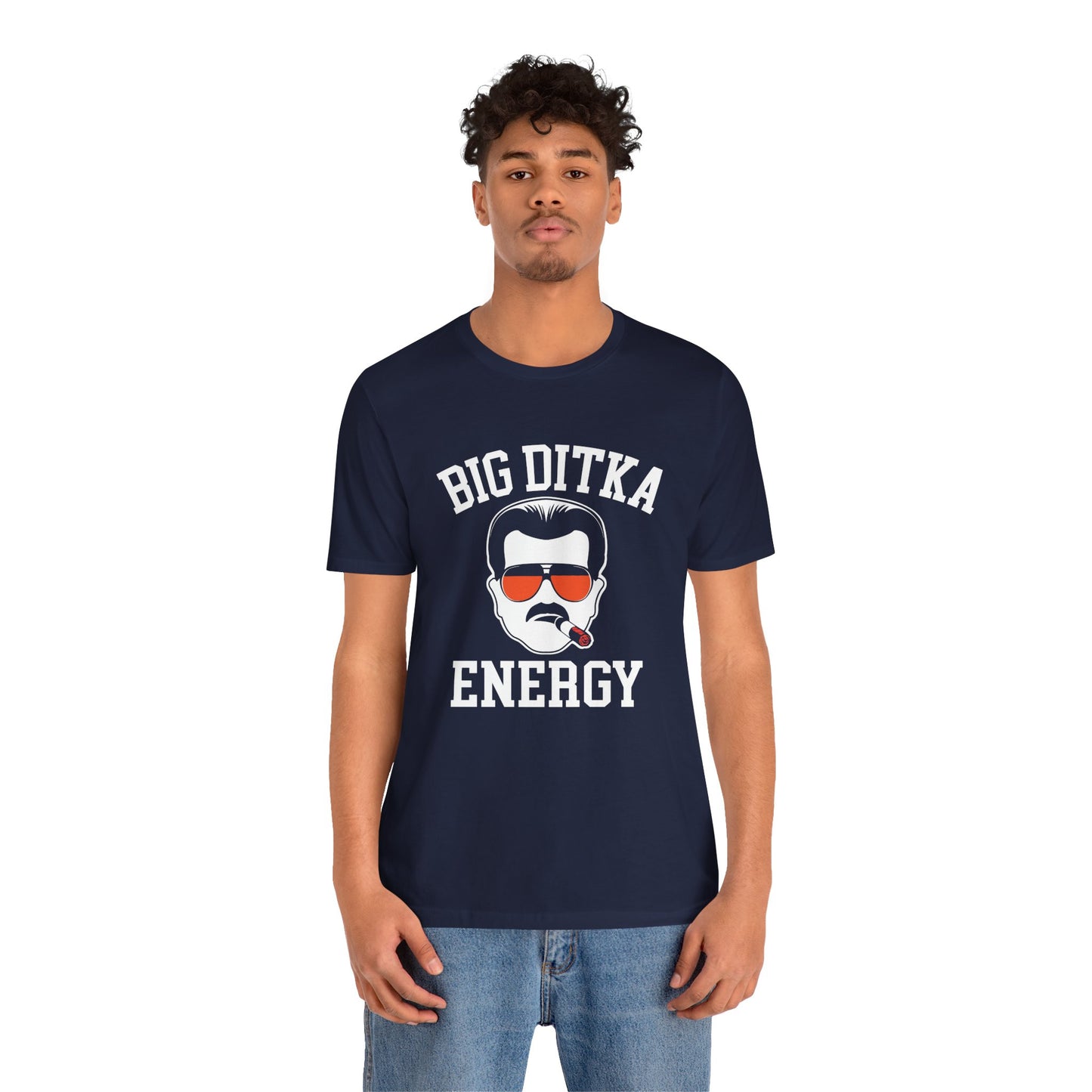 Big Ditka Energy T-Shirt — Funny Chicago Head Coach Football Tee