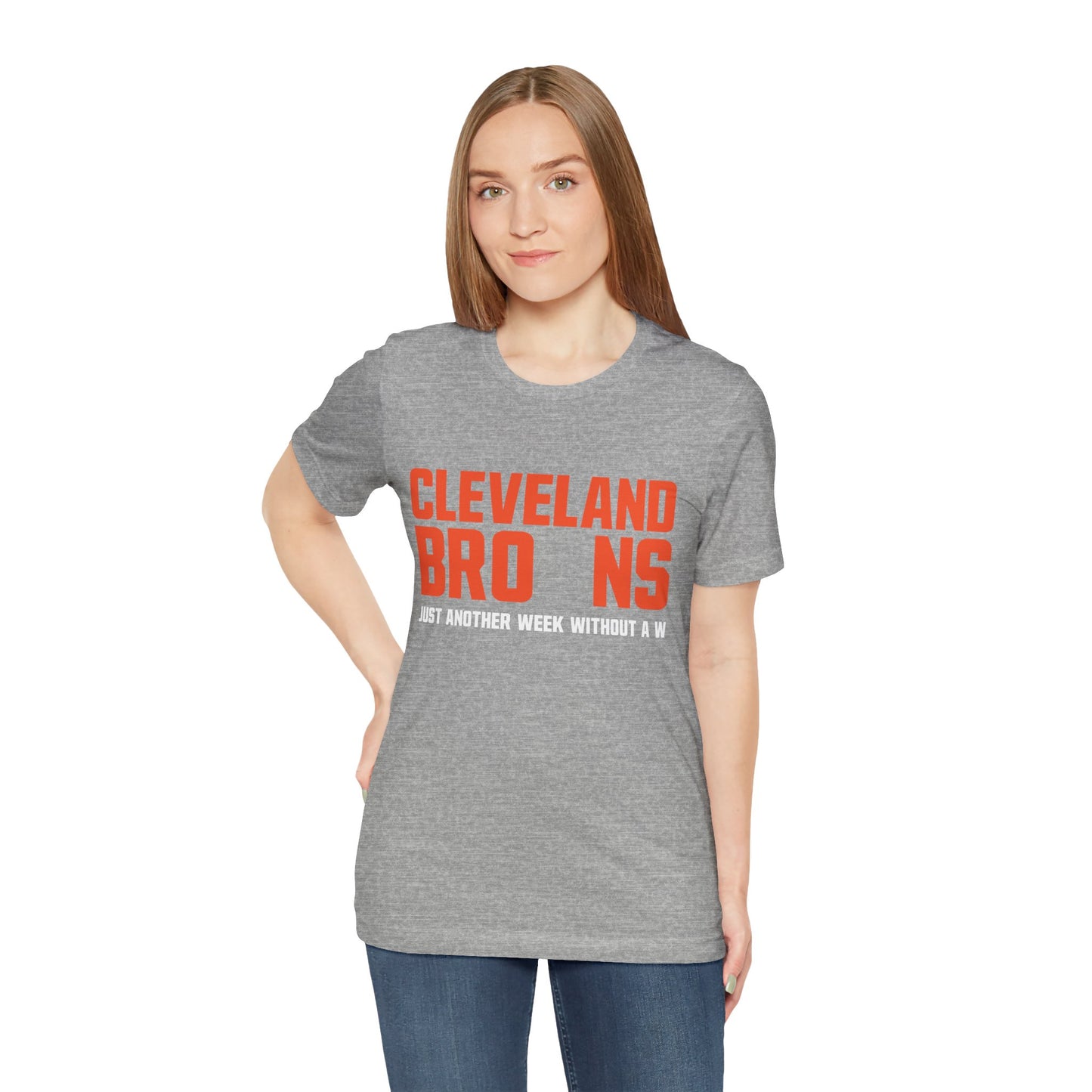 Missing the W Tee — Cleveland Football Humor Shirt