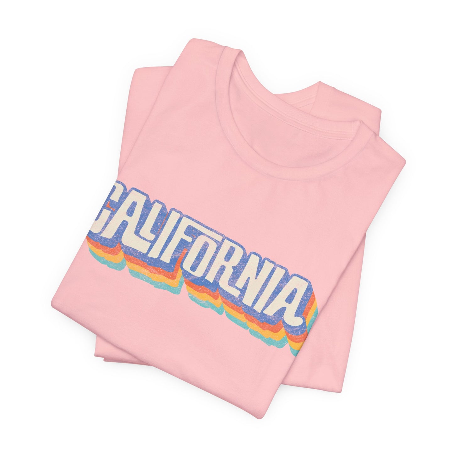 California Retro Distressed Tee — Lover of the Golden State
