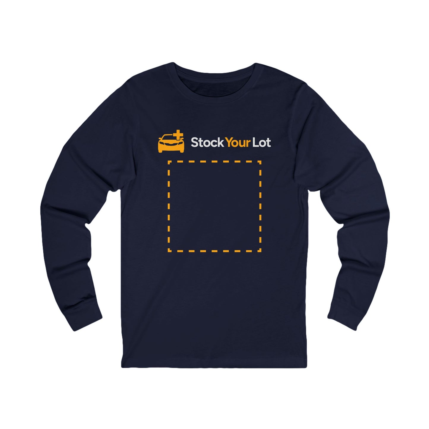 Dealership Agent Long Sleeve Tee — "Stock Your Lot" Logo