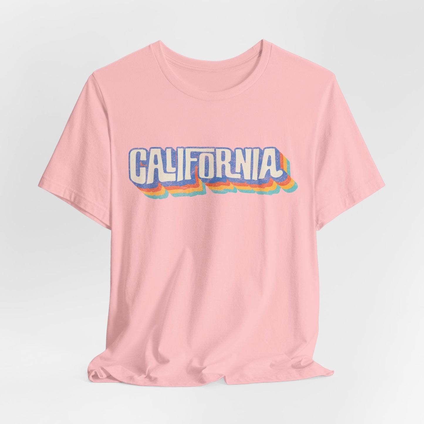 California Retro Distressed Tee — Lover of the Golden State