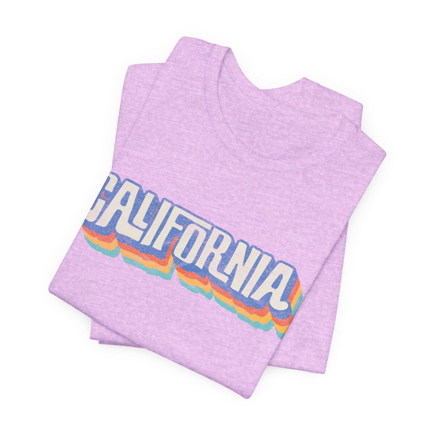 California Retro Distressed Tee — Lover of the Golden State