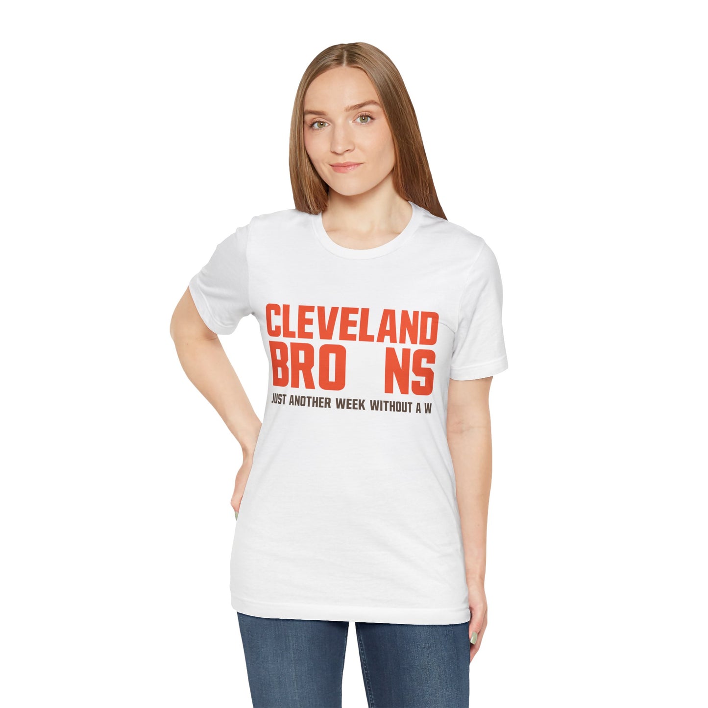 Missing the W Tee — Cleveland Football Humor Shirt
