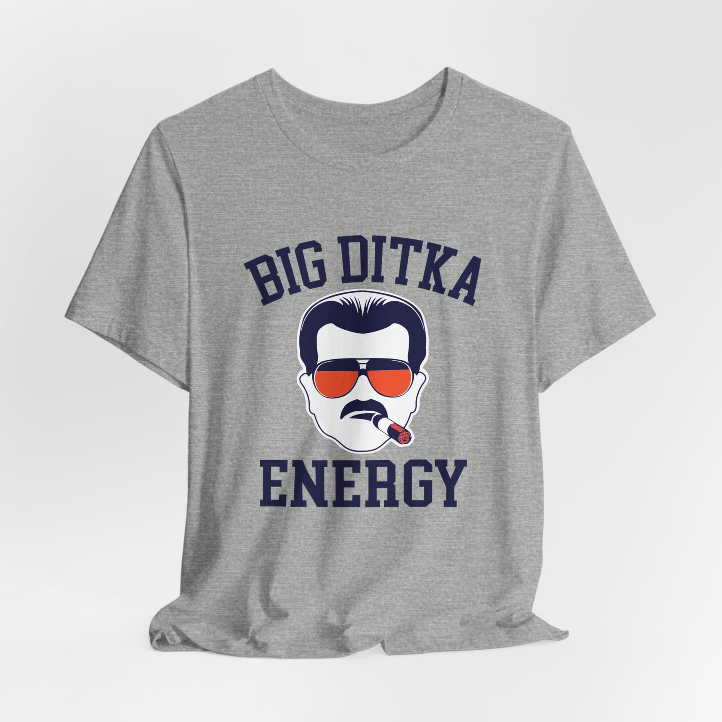 Big Ditka Energy T-Shirt — Funny Chicago Head Coach Football Tee