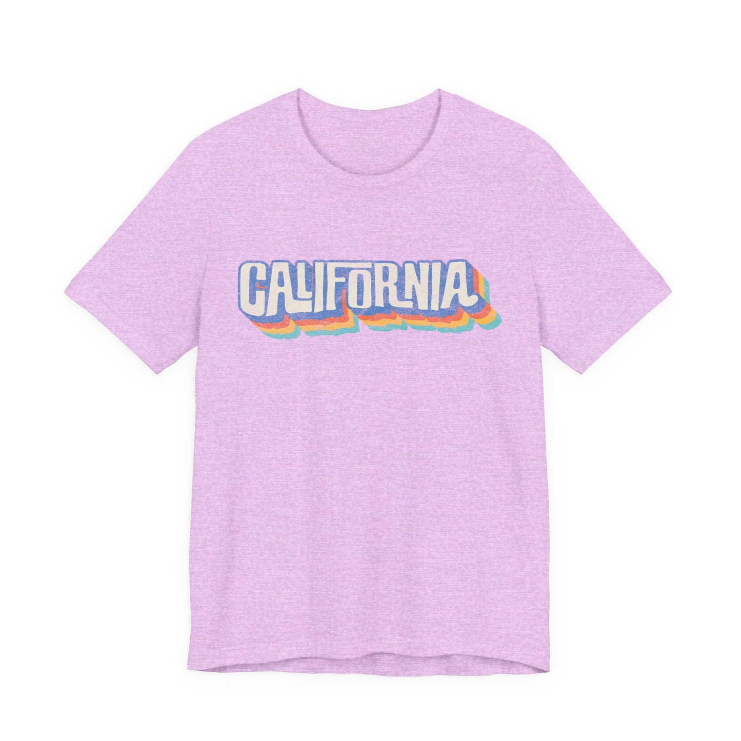 California Retro Distressed Tee — Lover of the Golden State