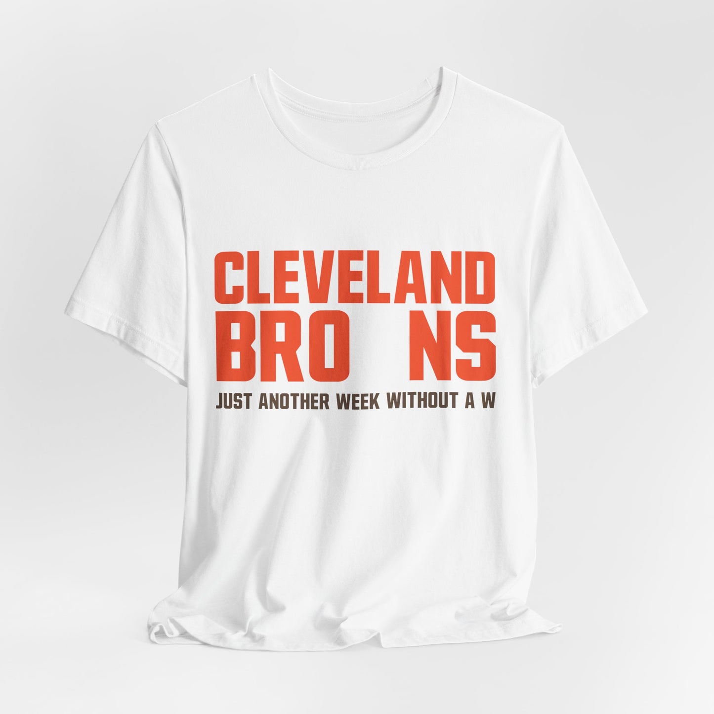 Missing the W Tee — Cleveland Football Humor Shirt