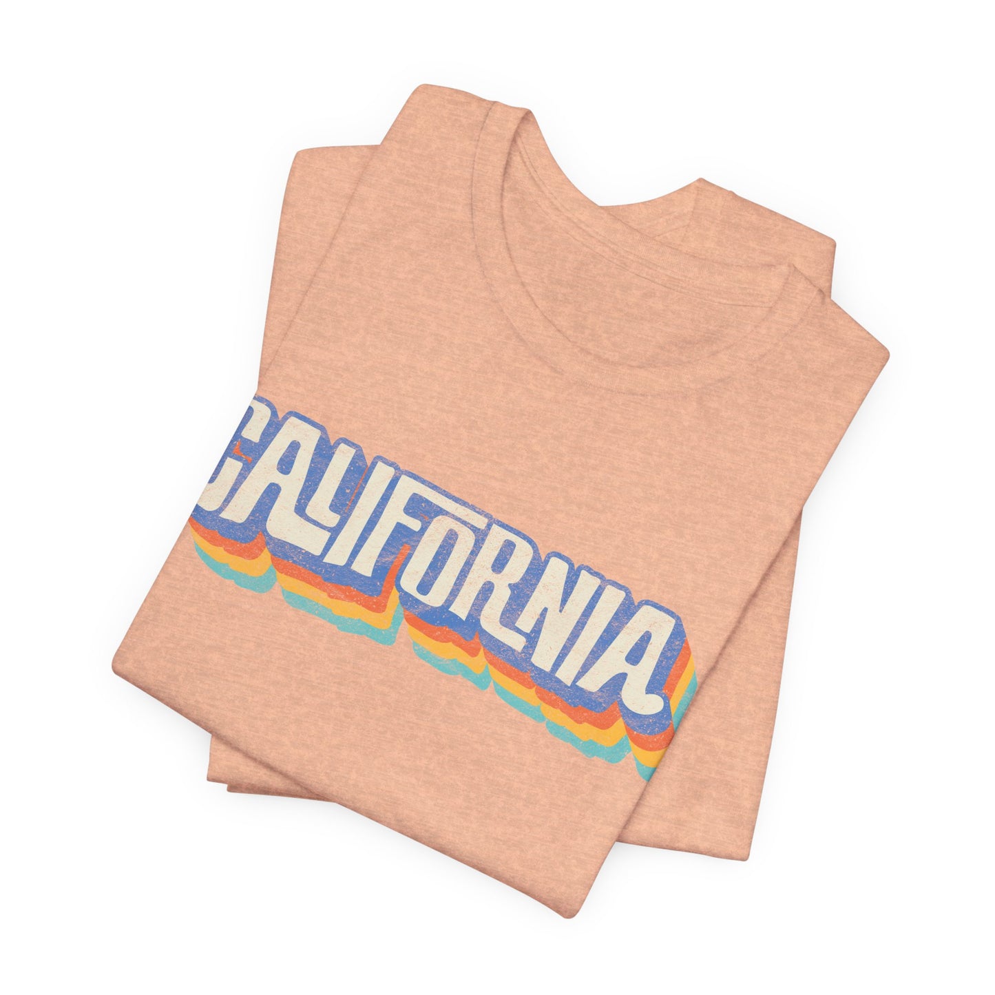 California Retro Distressed Tee — Lover of the Golden State