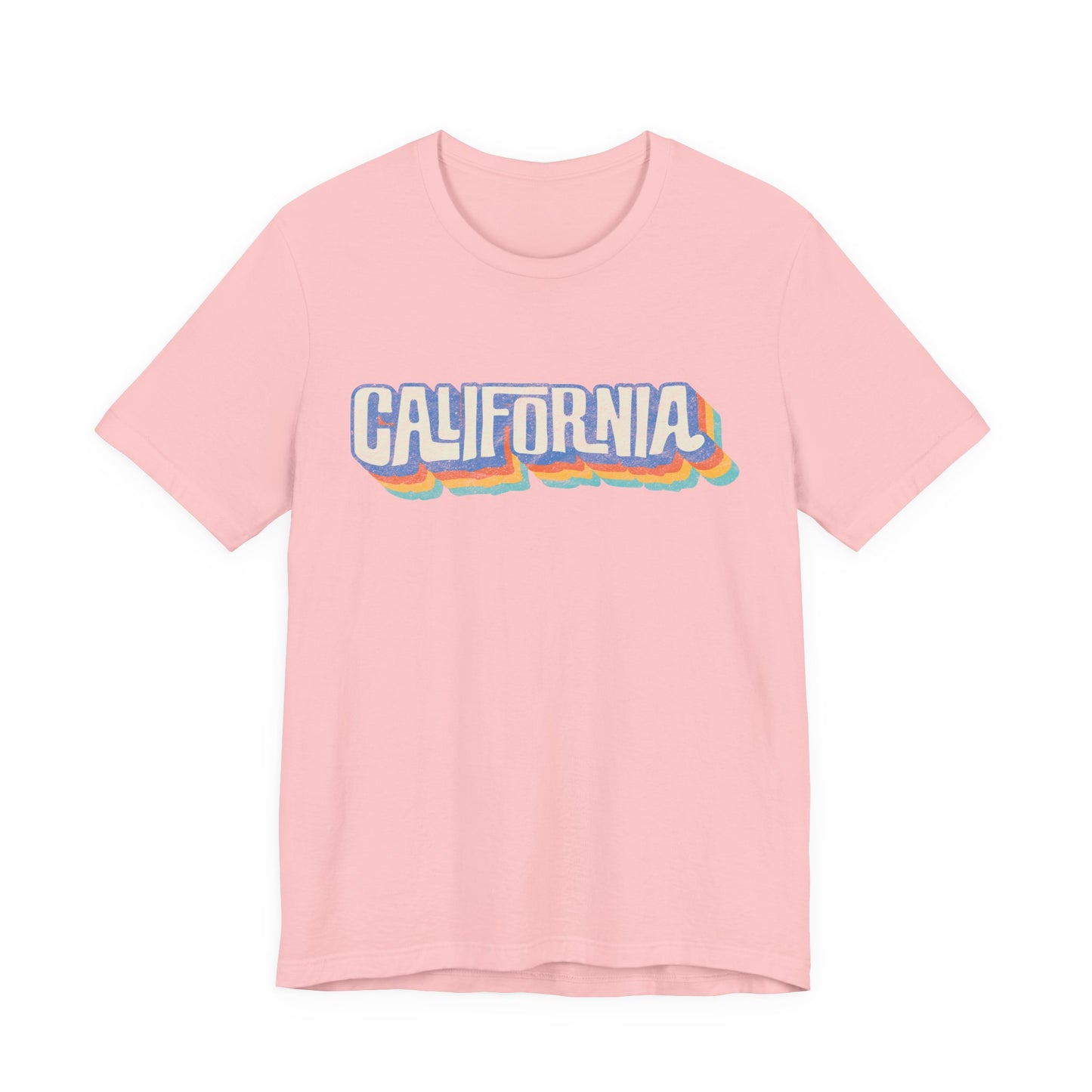 California Retro Distressed Tee — Lover of the Golden State