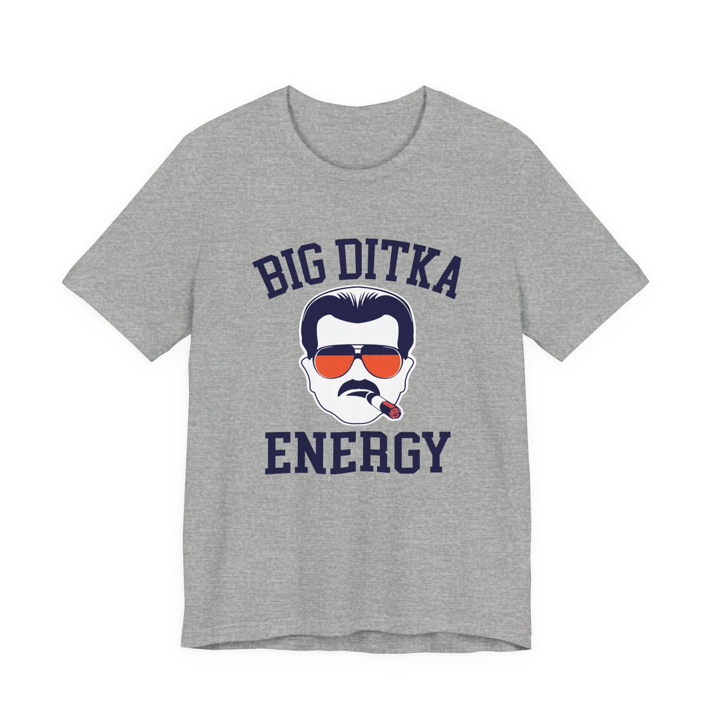 Big Ditka Energy T-Shirt — Funny Chicago Head Coach Football Tee